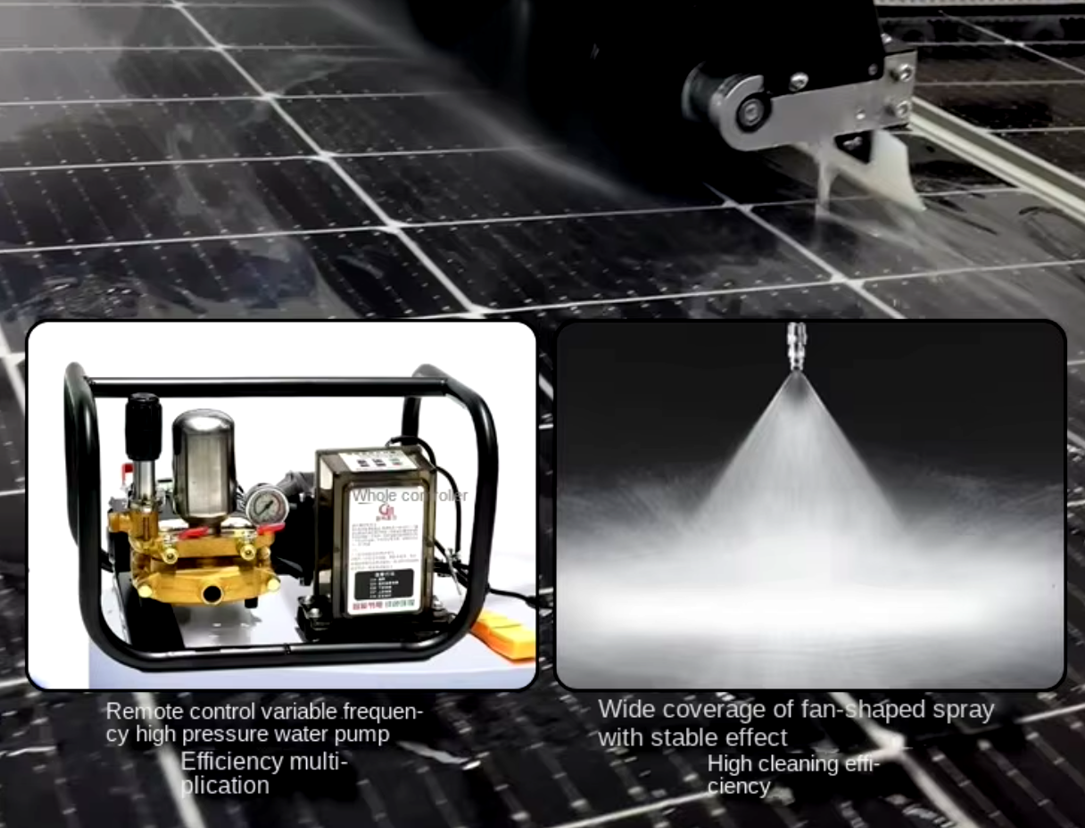 Double head super high pressure cleaning system