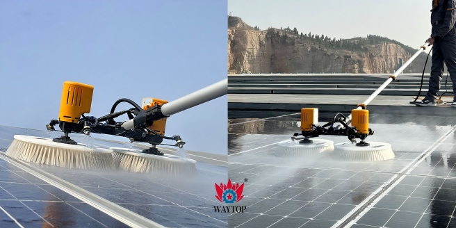 oem odm industrial pv module electric cleaning equipment