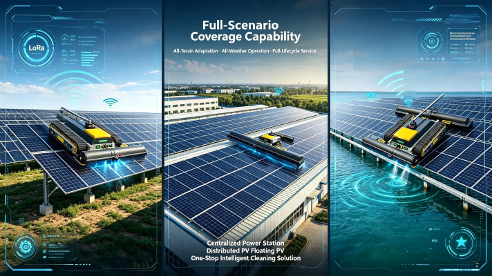 Full-Scene Smart PV Cleaning Solution