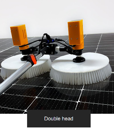 double head clean brushes